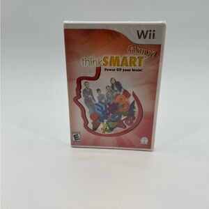 ThinkSmart Family! WII Video Game - New/sealed